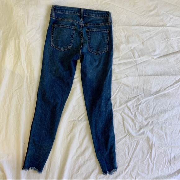 JUST BLACK DENIM STRIPE SKINNY JEANS - Picture 6 of 7